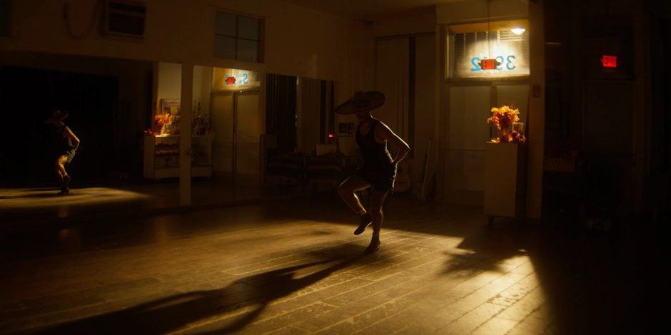 Surreal dance scene